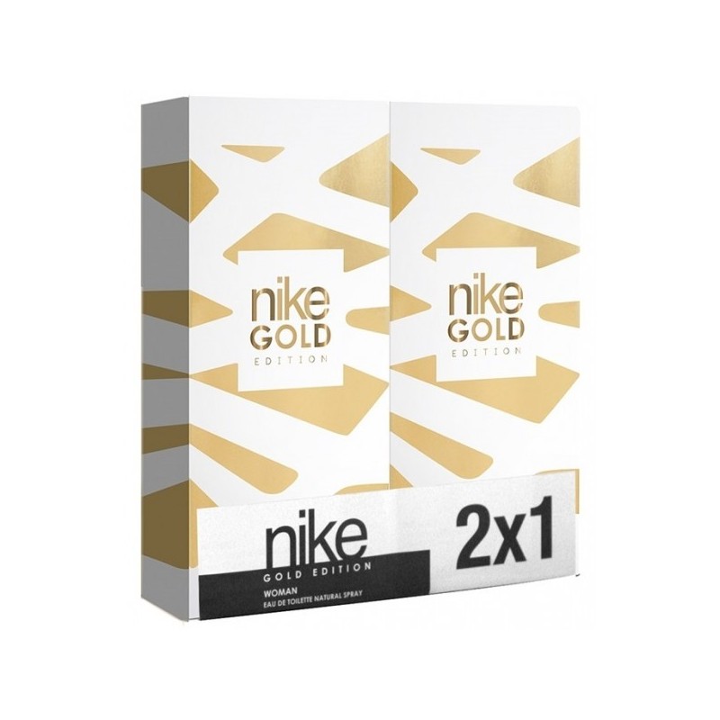 NIKE GOLD EDITION WOMAN EDT 2 X 100 ML
